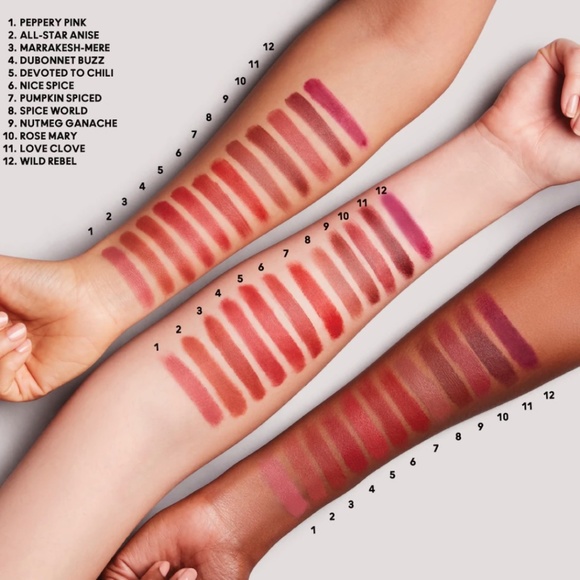 🌵4/$30 NIB MAC Powder Kiss Velvet Blur Slim Stick Lipstick in Dubonnet Buzz - Picture 6 of 11